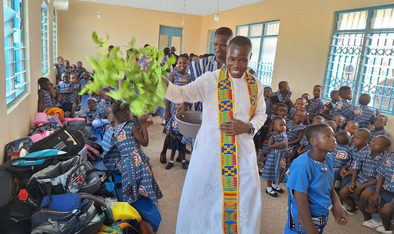 Blessing of new Kindergarten block, Presentation School, Bogatanga